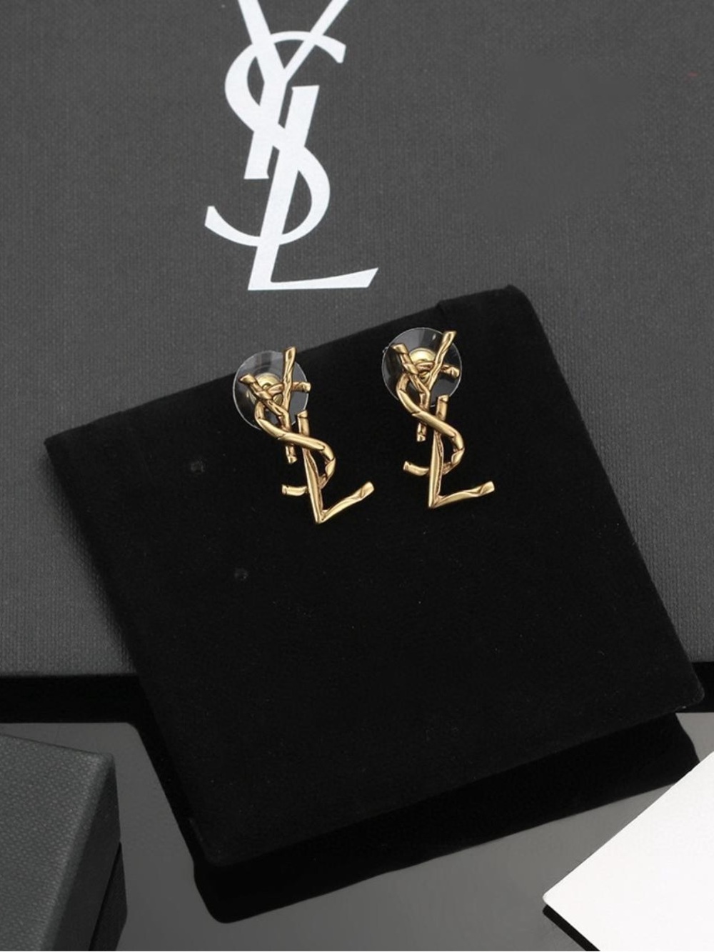 Vintage YSL Stud Earrings
